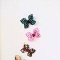 Japanese clip, Japanese kimono pattern,single clip , Anime hair clip, small hair clip, handmade hair accessories