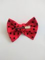 Fabric knotted hair bow,anime hair clips, children hair clip red hair clip , handmade hair accessories