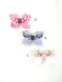 Japanese clip, Japanese kimono pattern,single clip , Anime hair clip, small hair clip, handmade hair accessories