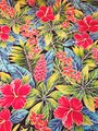 Hawaiian XL Scrunchie, Floral scrunchie,made in Hawaii, handmade hair accessories