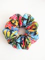 Hawaiian XL Scrunchie, Floral scrunchie,made in Hawaii, handmade hair accessories