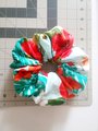 Hawaiian XL scrunchie, tropical scrunchie,handmade hair ties, elastic, floral scrunchie,