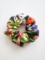 Aloha scrunchie, Hawaiian print scrunchie, handmade hair accessories,hair ties, elastic