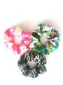 Hawaiian print scrunchie, hair ties, elastic, scrunchy, tropical,