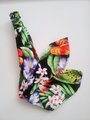 Aloha knotted head band, Floral headband, adult head band,made in Hawaii, handmade hair accessories