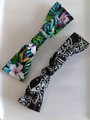 Aloha knotted head band, Hawaiian print,made in Hawaii, adult head band Bunny ears head band, handmade hair accessories