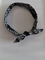 Aloha knotted head band, Hawaiian print,made in Hawaii, adult head band Bunny ears head band, handmade hair accessories