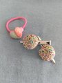 Floral hair clip,small hair clip, Liberty Tana lawn hair clip, pair hair clip