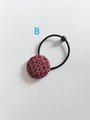 Embroidery Sashiko Japanese hair ties, elastic,hair accessories,adult hair ties.