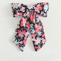 Long tail hair bow, Japanese Sakura hair bow,6"hair bow, Hair accessories