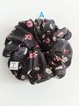 Chiffon scrunchie, large chiffon scrunchie, elastic,hair accessories,hair tie, Floral scrunchie Daisy scrunchie