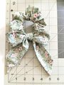 Floral scrunchie,bow scrunchie, adult scrunchie,hair tie, elastic,handmade hair accessories