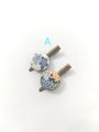 Set of two hair clip,small hair clips,Silk Kimono hair clip,