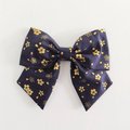 Japanese pattern hair bow, hair bow,Sakura print hair bow, hair bow for adults, Sailor hair bow, handmade hair bow
