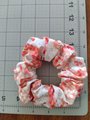 Japanese Sakura hair scrunchie,floral hair ties, hair ties, elastic, hair ties, handmade hair accessories
