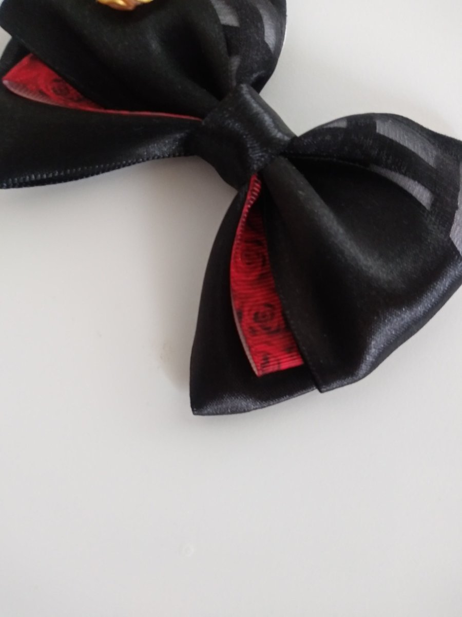Rose Mother hair bow, character hair bow, anime hair bow, Adult hair bow, handmade hair accessories