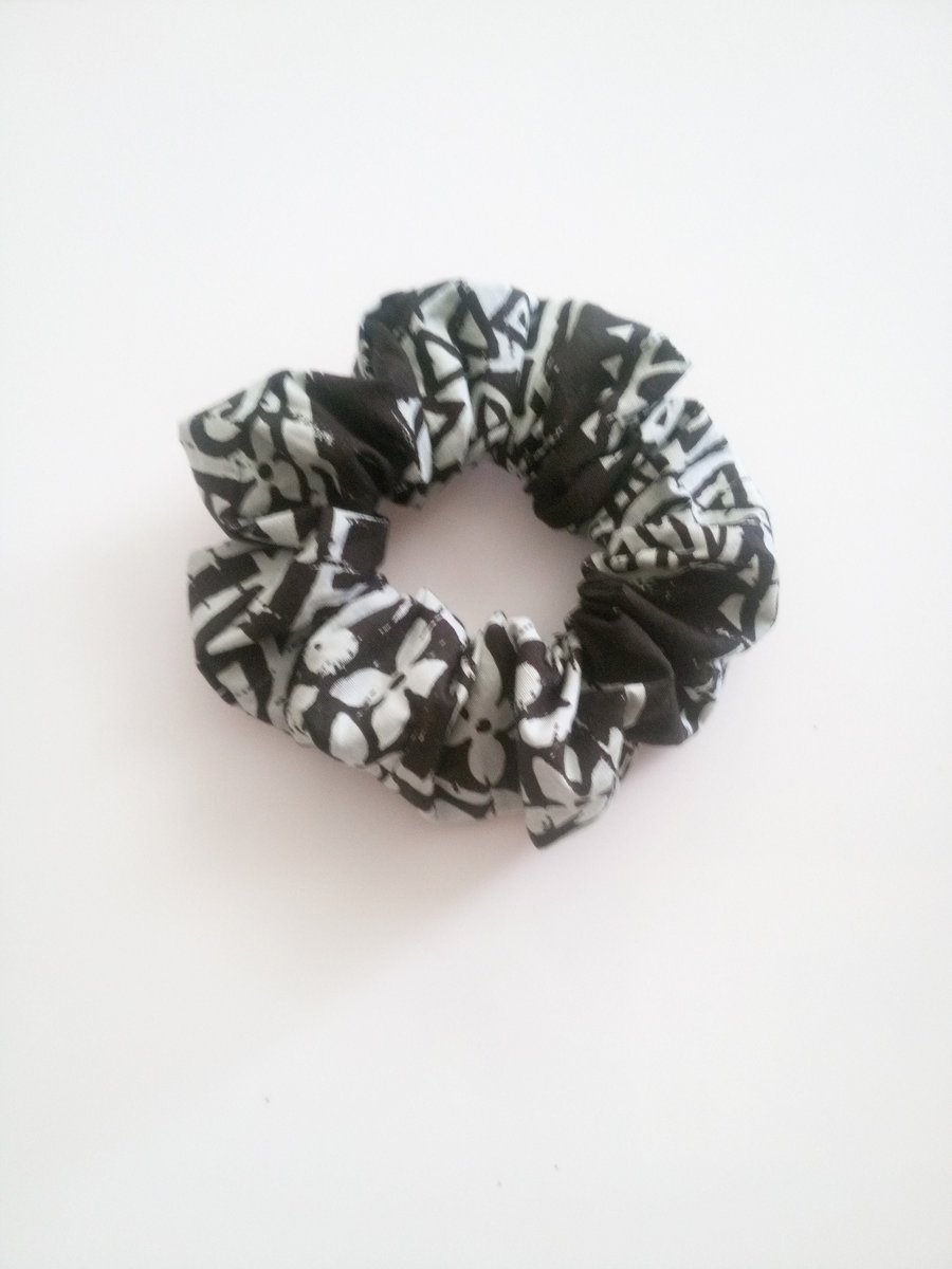 Hawaiian print scrunchie, hair ties, elastic, scrunchy, tropical,