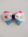 Cool hair bow, character hair bow, Anime hair clip, handmade hair accessories