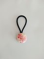 Button hair ties Set of 2, Sakura hair tie, Japanese hair ties,kurumi button hair ties, adult hair ties, handmade accessories