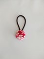Button hair ties Set of 2, Sakura hair tie, Japanese hair ties,kurumi button hair ties, adult hair ties, handmade accessories