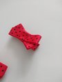 Piggy hair clips, small hair clips, red hair clips, anti-slip hair clip, Ladybug pattern