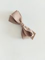 Suede Hair barrette for adults, handmade hair Barrette,hair bows, hair clips, pink hair bows,Black hair bows