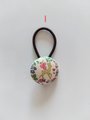 Floral button hair tie, Liberty hair ties,hair ties for adults, Kurumi hair ties, elastic,Gift for her