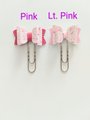 Planner paper clip, sakura, Bow planner paper clip, Kawaii paper clip