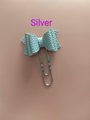 Planner paper clip,bow paper clip,book mark,solid color paper clip kawaii paper clip