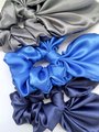 Satin Bow Scrunchie: Handmade Hair Tie - Adult & Youth
