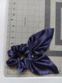 Satin Bow Scrunchie: Handmade Hair Tie - Adult & Youth