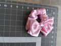 handmade satin scrunchie hair tie, elastic,Scrunchy , adult scrunchie.Scrunche with bow