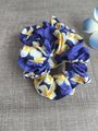 Handmade Aloha Scrunchie: Hawaiian Floral Print Hair Tie