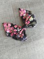 Japanese Cotton Sailor Hair Bow - French Barrette or Clip