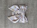 Palaka Plaid Sailor hair bow Hair accessories hair clips