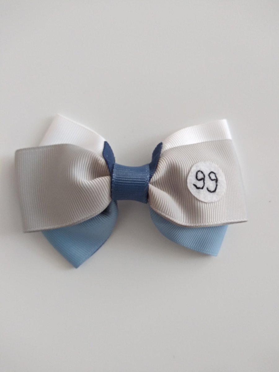 Cool hair bow, character hair bow, Anime hair clip, handmade hair accessories