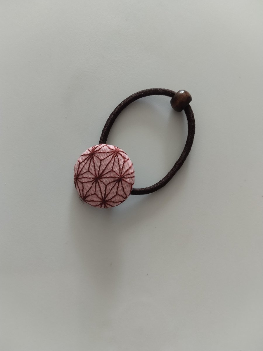 Japanese embroidery hair ties, Anime hair ties, Adult hair ties , elastic