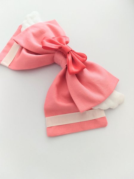 Fabric wings hair bow ,character hair bows,anime hair bow, adult hair bow, handmade hair accessories